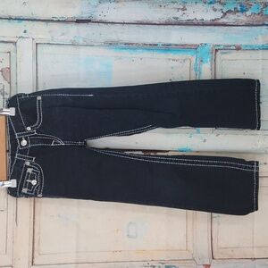 True Religion Big T Natural Jeans with Flap Pockets